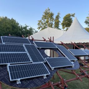 Innovative Solar Power Solutions for Improved Energy Efficiency of EXIT Camp