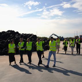 With EU support Automotive and Construction Textile Waste Becomes New Product